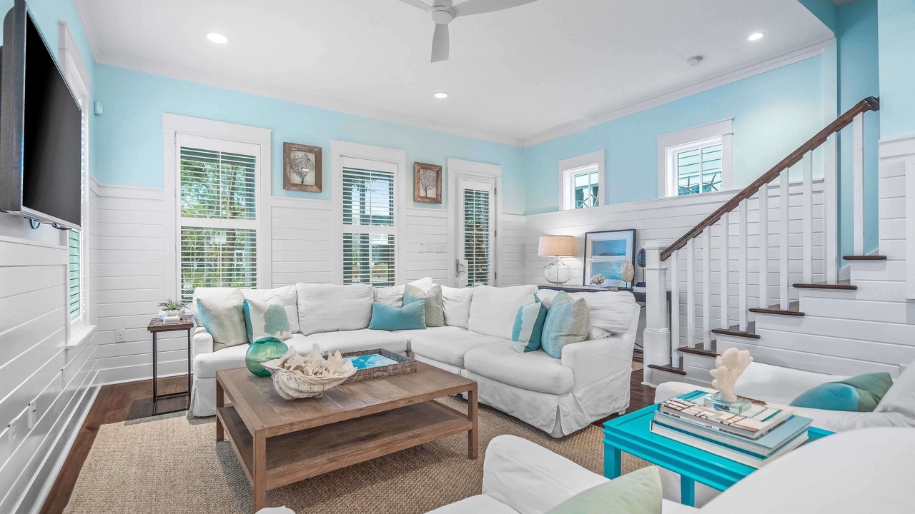 Photo of Livingroom in Watercolor