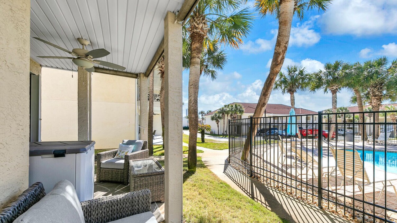 Photo of Patio Balcony in Summer Breeze