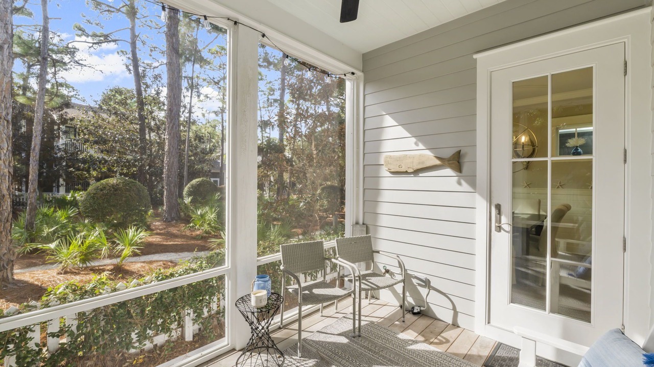 Photo of Patio Balcony in WaterSound West Beach
