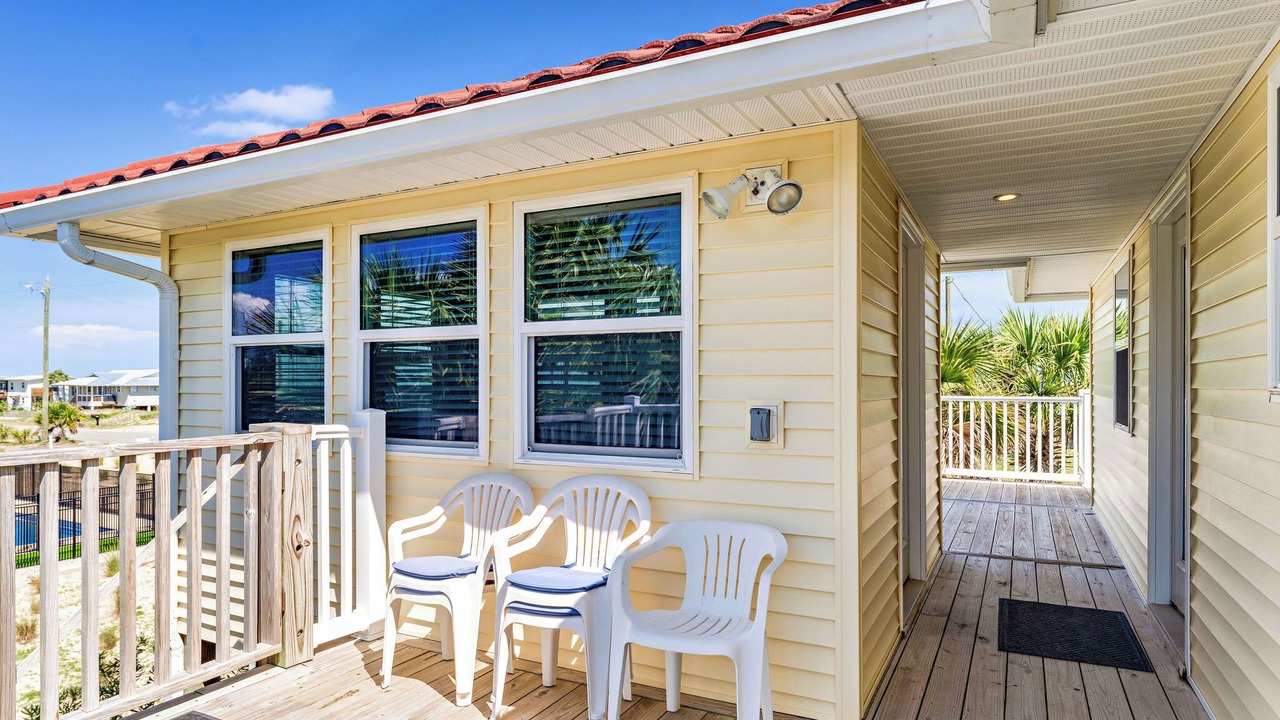 Photo of Patio Balcony in St. George Island