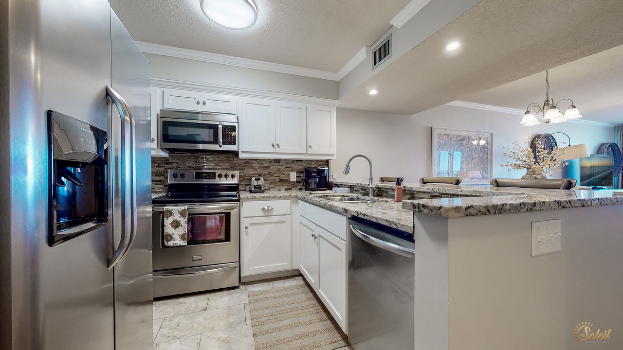 Photo of Kitchen in Gulf Lagoon Beach
