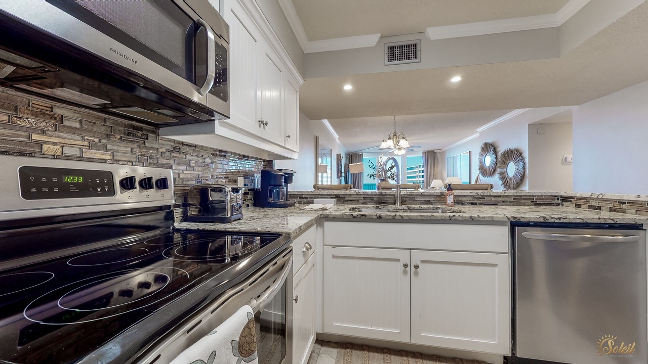 Photo of Kitchen in Gulf Lagoon Beach