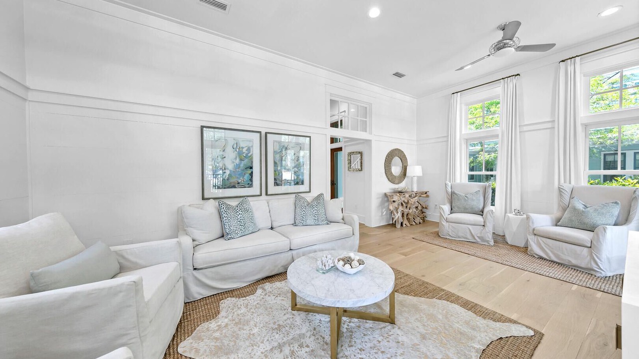 Photo of Livingroom in Watercolor