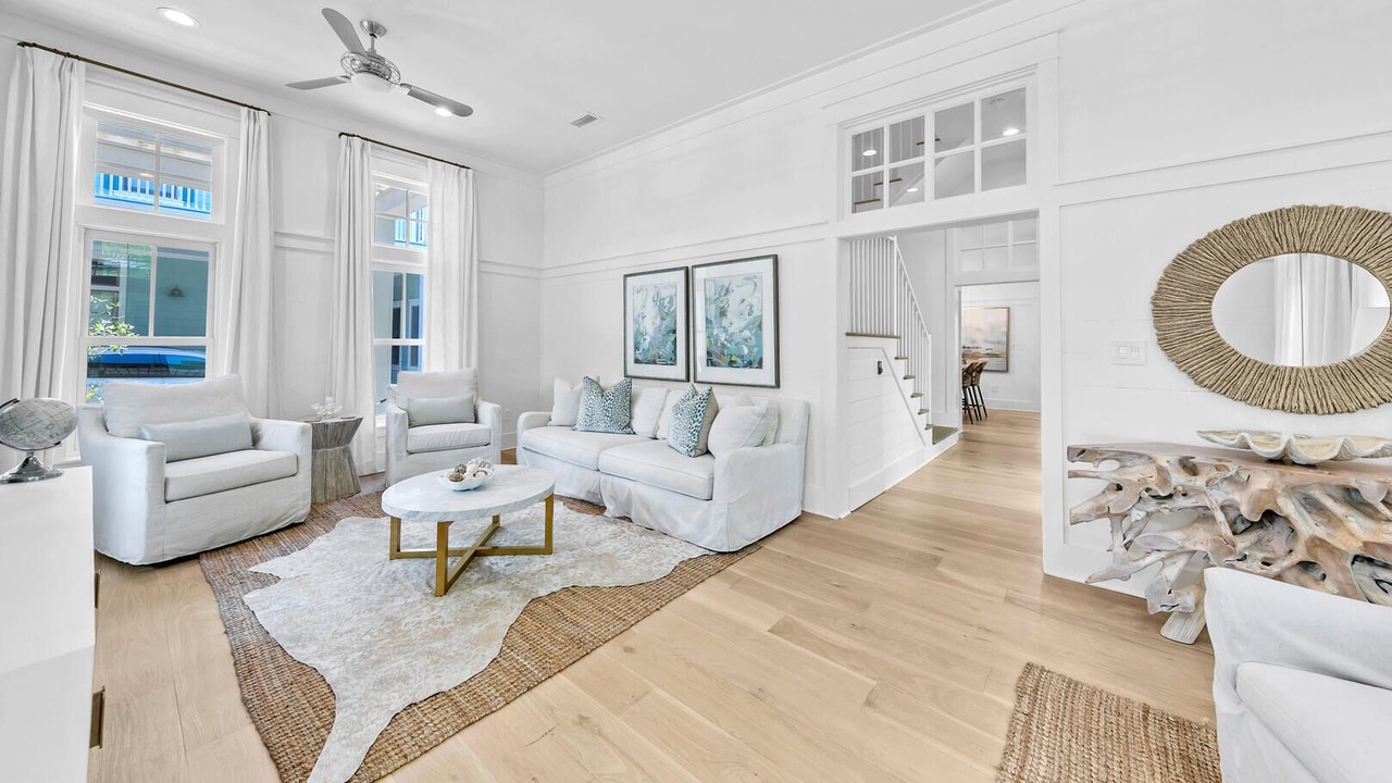 Photo of Livingroom in Watercolor