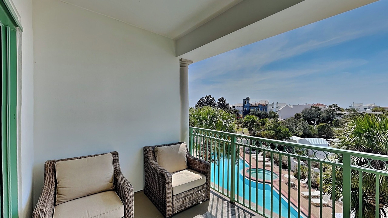 Photo of Patio Balcony in Rosemary Beach