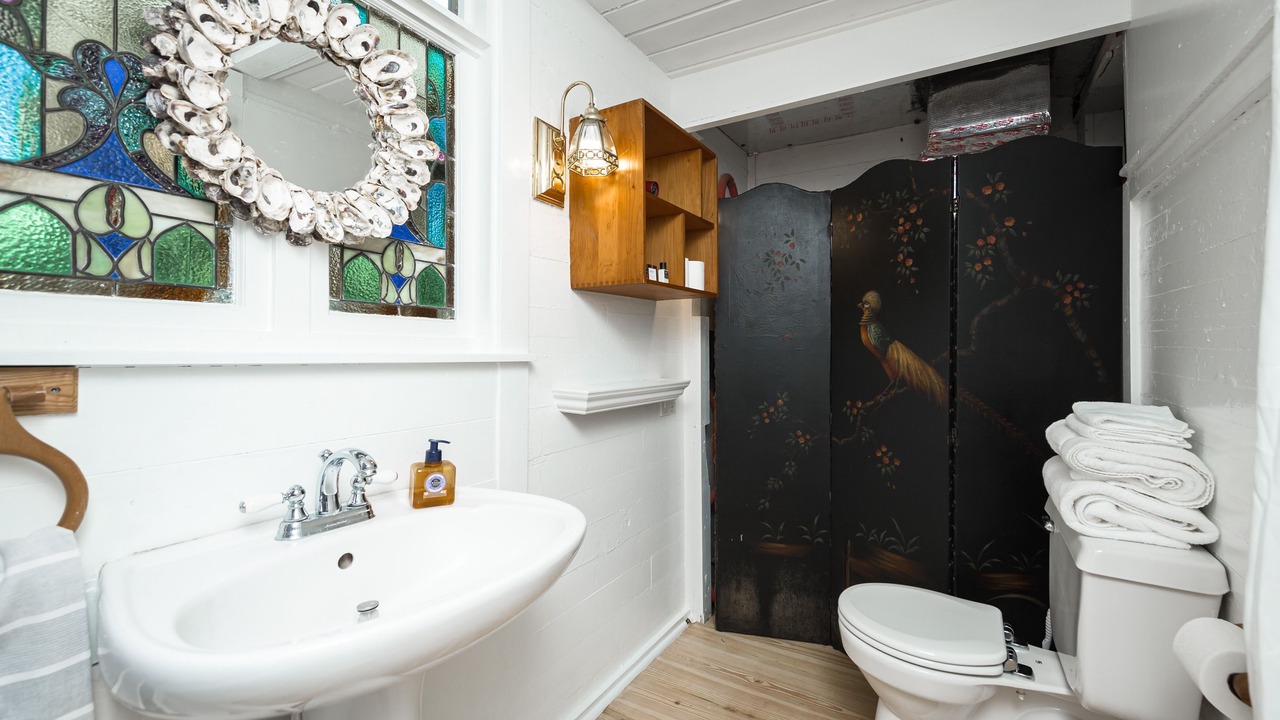 Photo of Bathroom in Historic Downtown Apalachicola