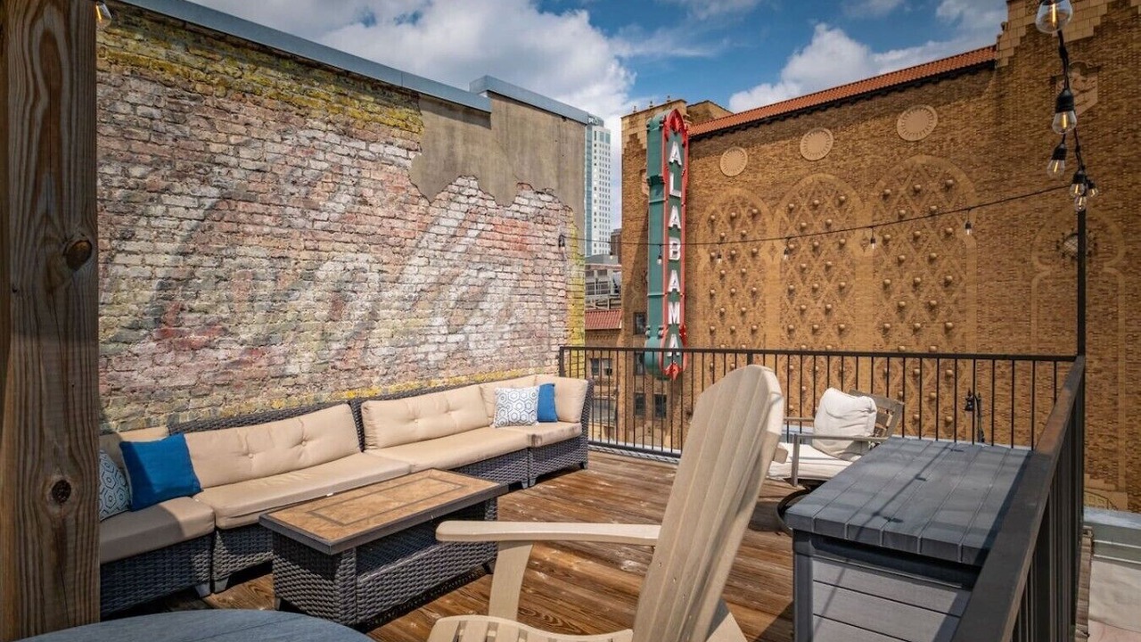 Photo of Patio Balcony in Civil Rights Historic District