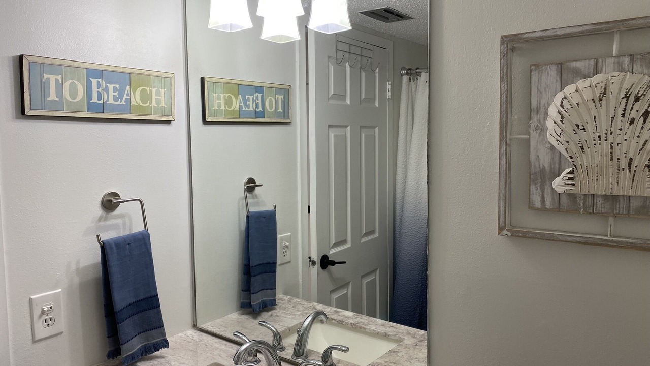 Photo of Bathroom in Gulf Lagoon Beach