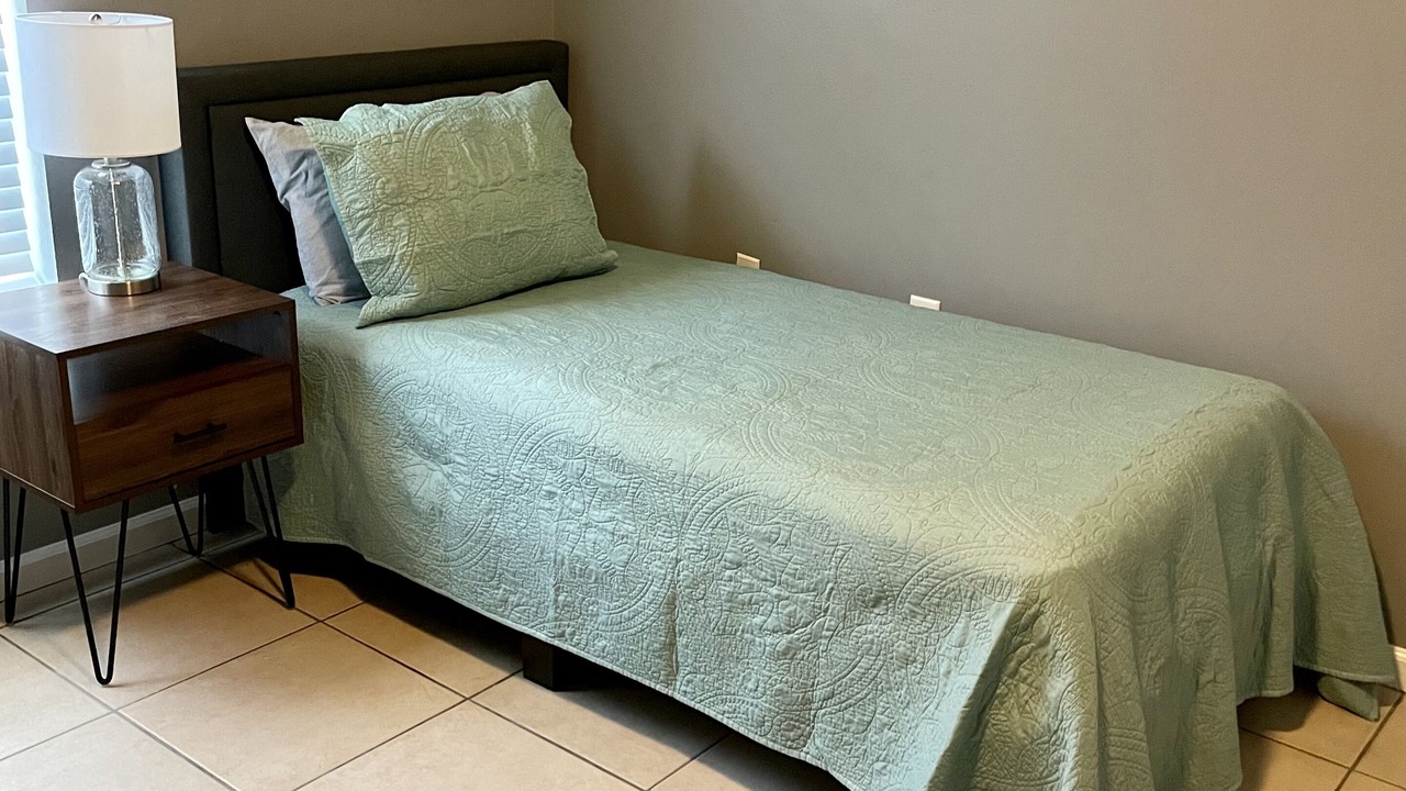 Photo of Bedroom in Gray