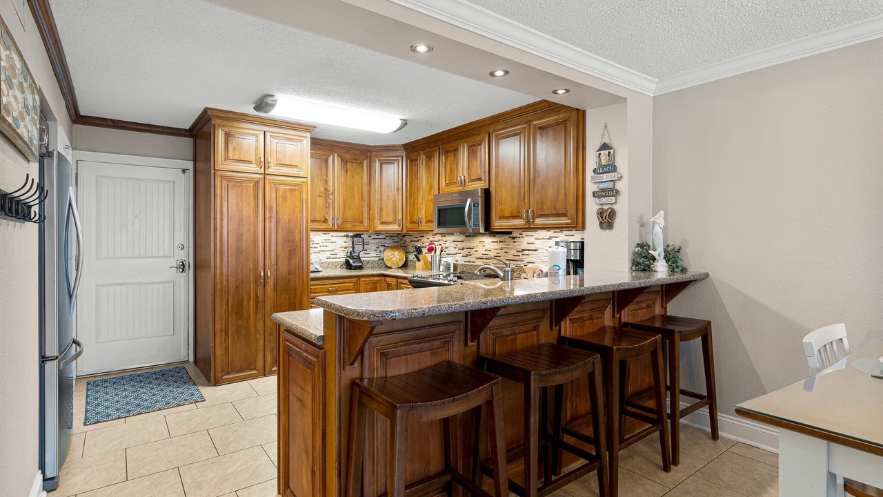 Photo of Kitchen in Gulf Lagoon Beach