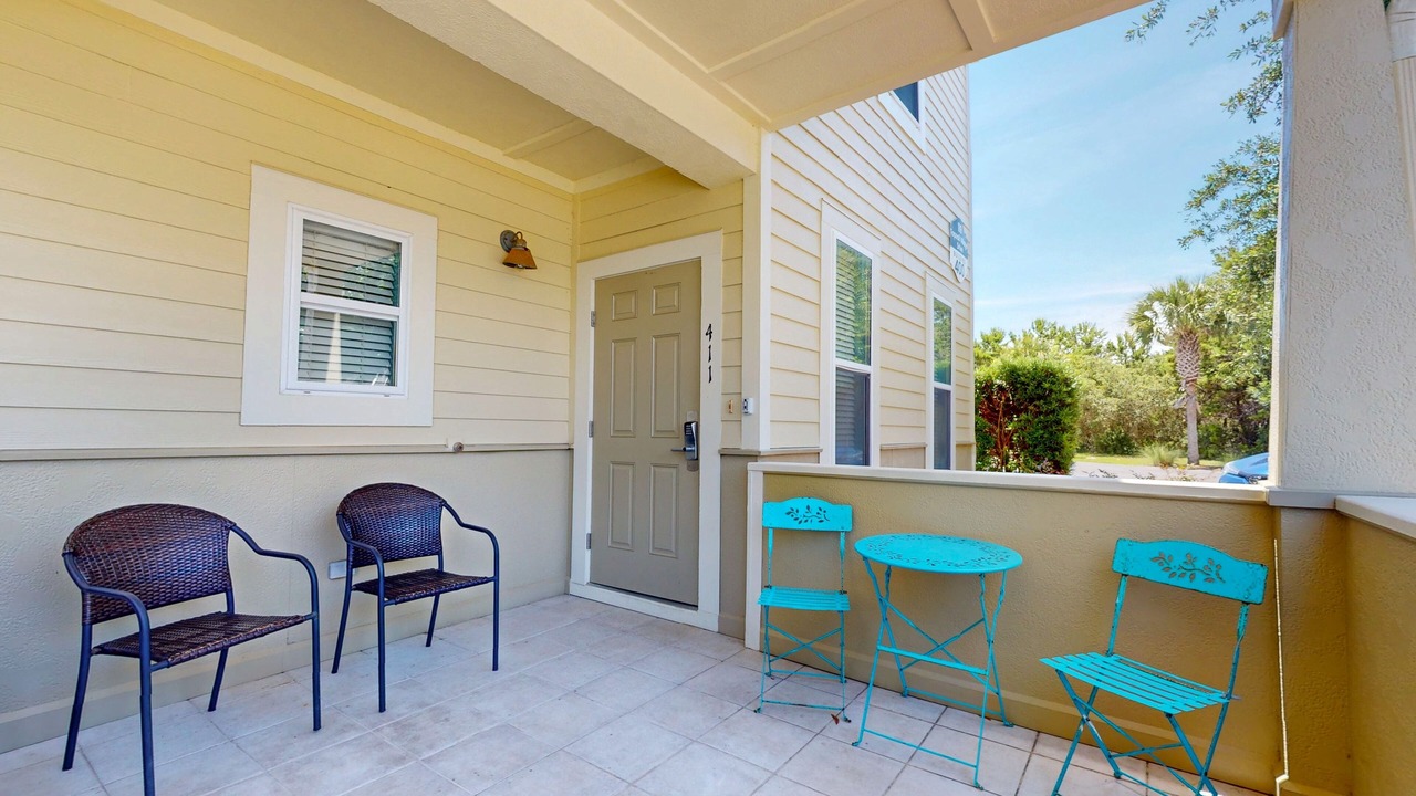Photo of Patio Balcony in Dune Allen Beach