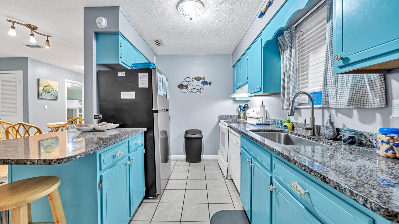 Photo of Kitchen in Gulf Lagoon Beach