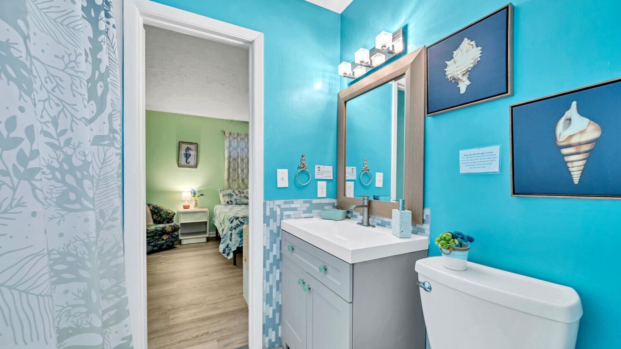 Photo of Bathroom in Gulf Lagoon Beach