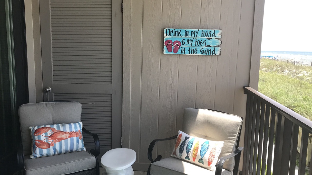 Photo of Patio Balcony in Panama City Beach