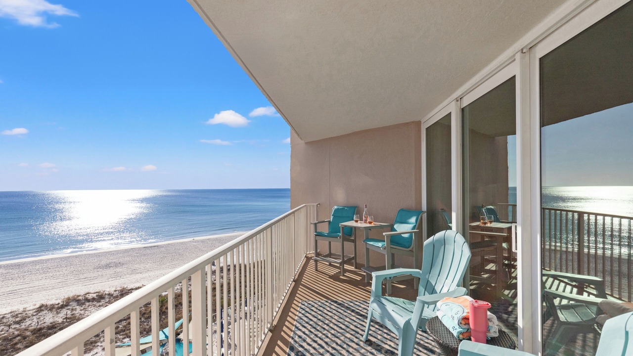 Photo of Patio Balcony in Gulf Lagoon Beach
