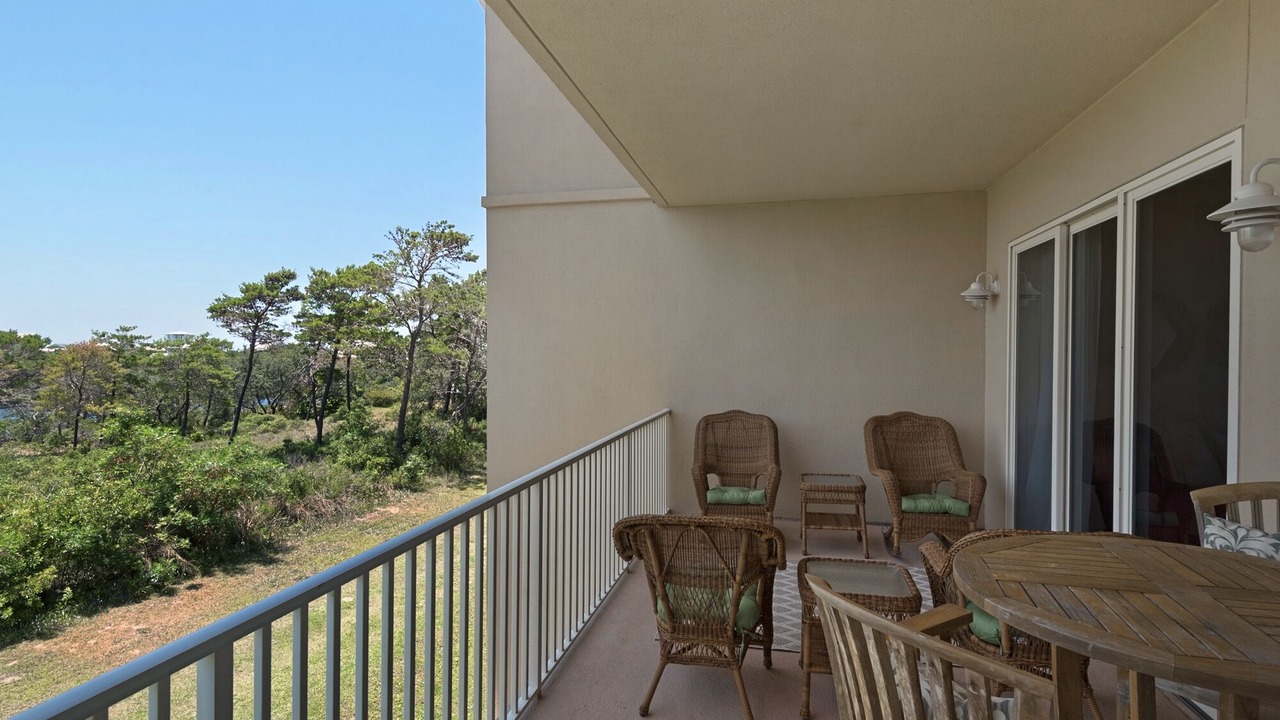 Photo of Patio Balcony in Santa Rosa Beach