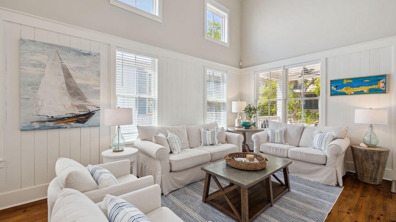 Photo of Livingroom in Watercolor