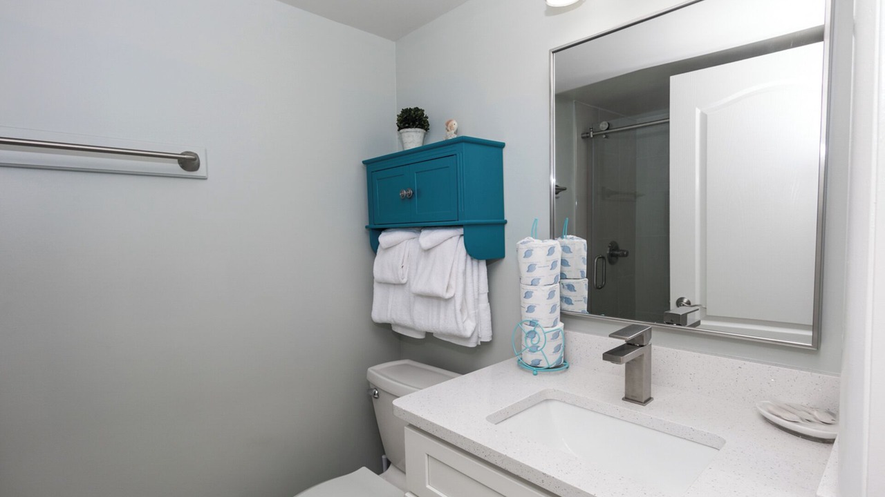 Photo of Bathroom in Gulf Lagoon Beach