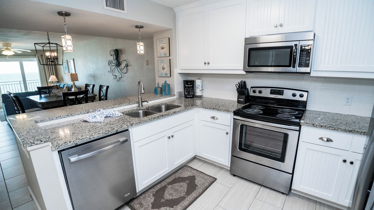 Photo of Kitchen in Gulf Lagoon Beach