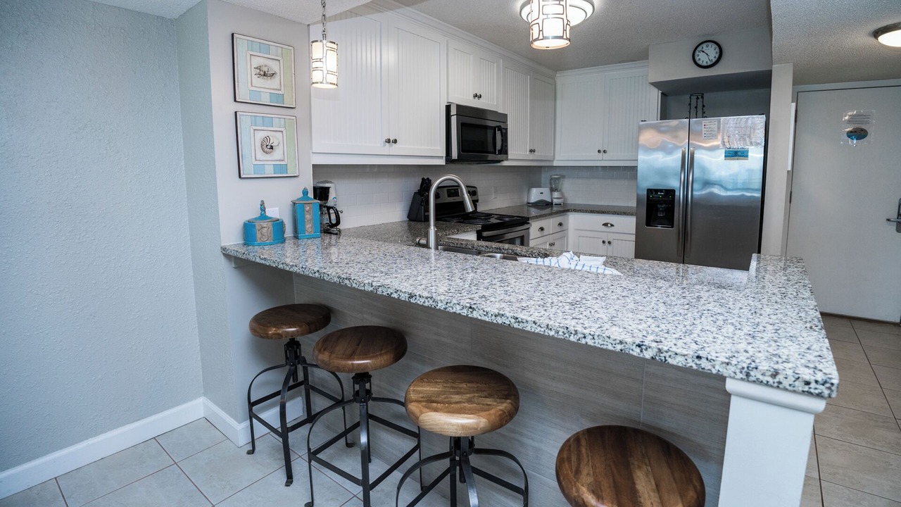 Photo of Kitchen in Gulf Lagoon Beach