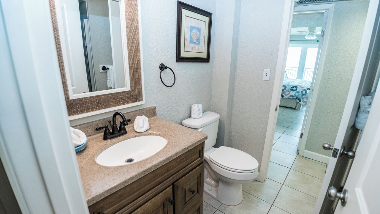 Photo of Bathroom in Gulf Lagoon Beach