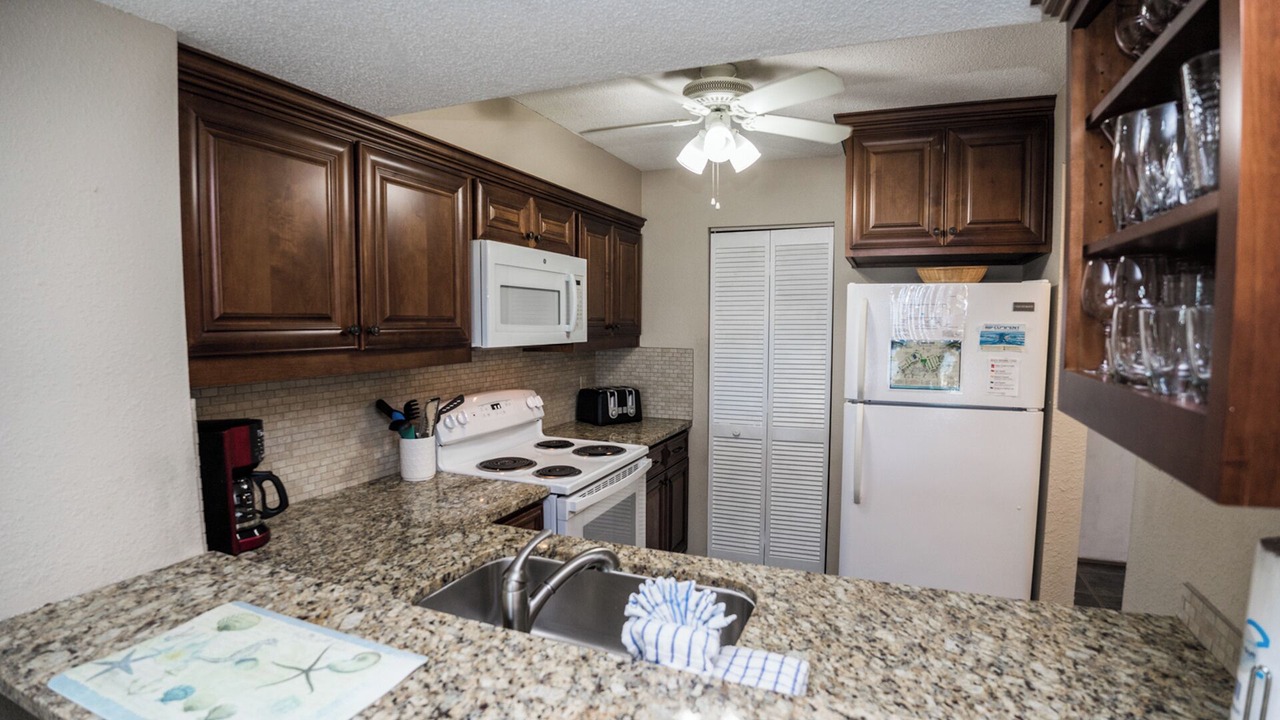 Photo of Kitchen in Gulf Lagoon Beach