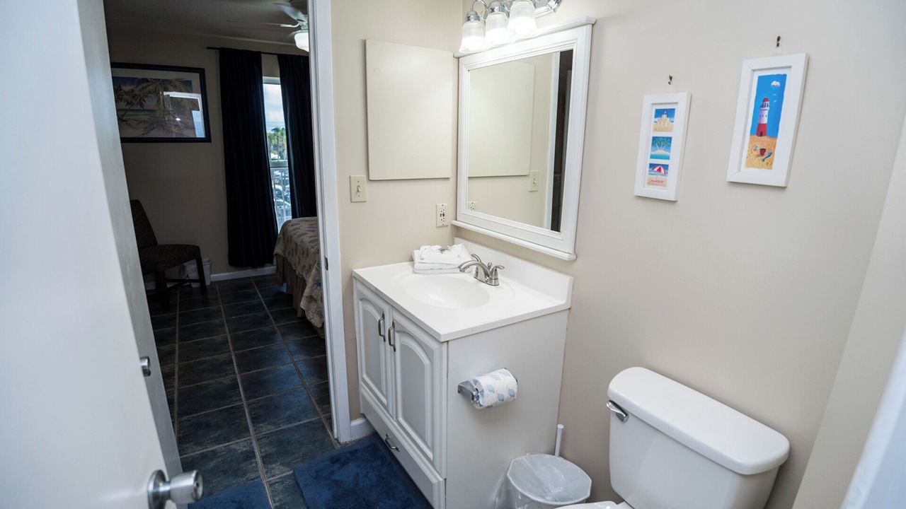 Photo of Bathroom in Gulf Lagoon Beach