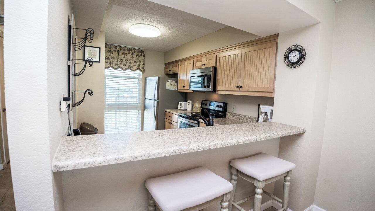 Photo of Kitchen in Gulf Lagoon Beach