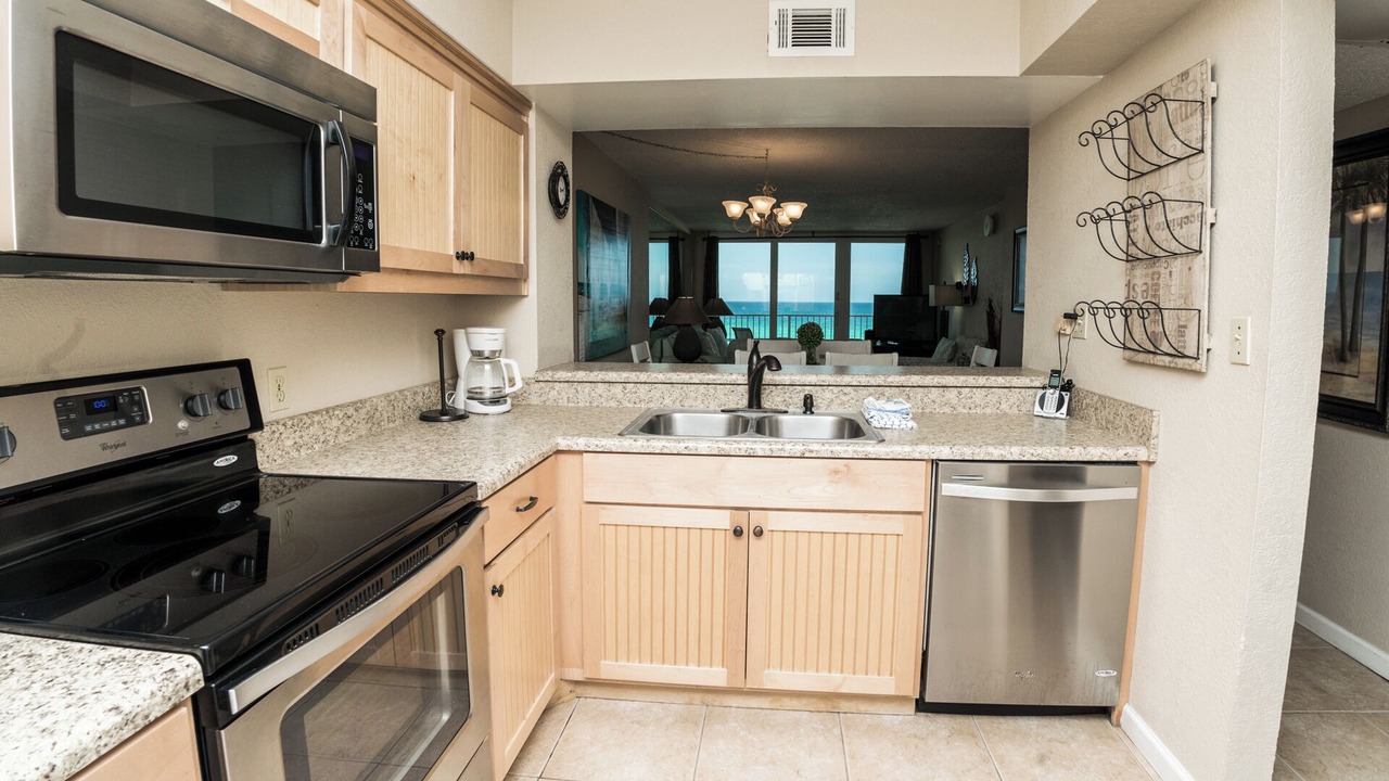Photo of Kitchen in Gulf Lagoon Beach