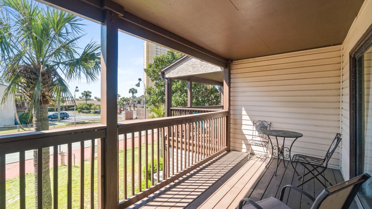 Photo of Patio Balcony in West Panama City Beach