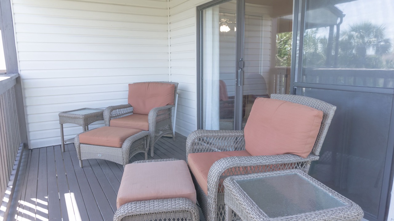 Photo of Patio Balcony in West Panama City Beach