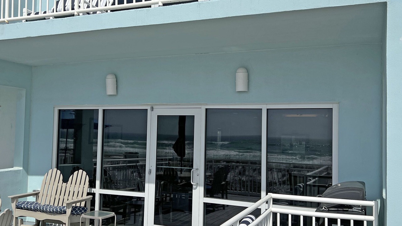 Photo of Patio Balcony in White Sands Cottages