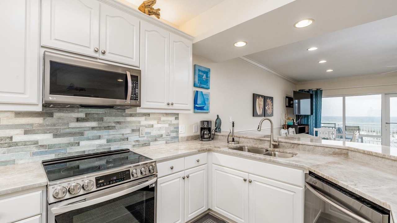 Photo of Kitchen in White Sands Cottages