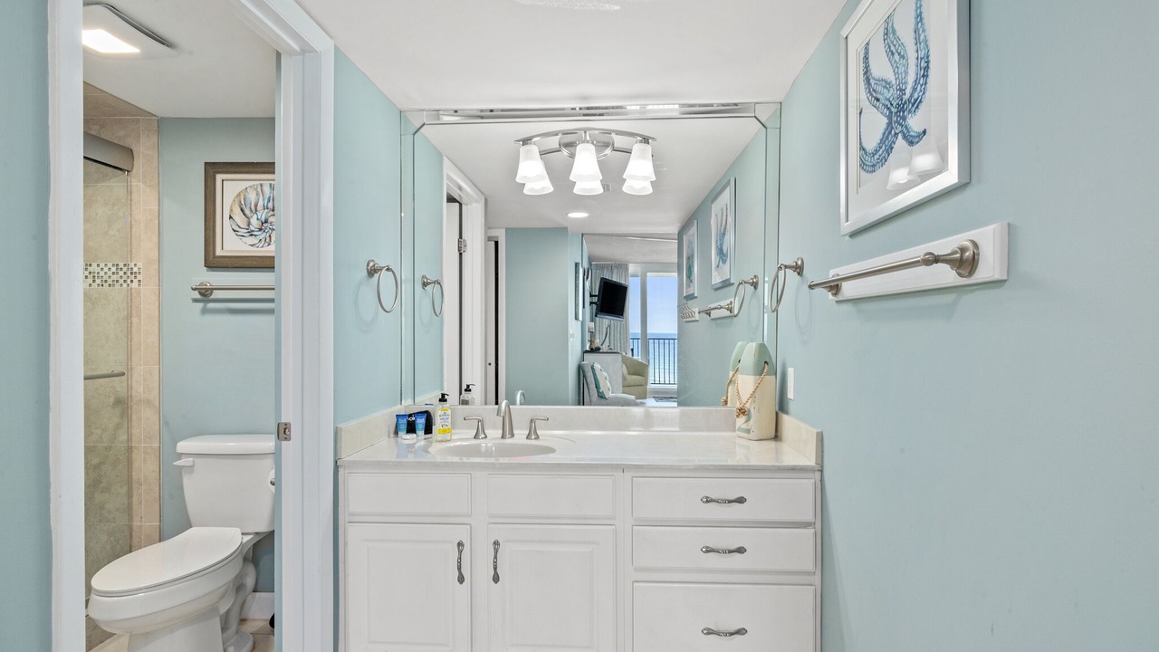 Photo of Bathroom in Gulf Lagoon Beach