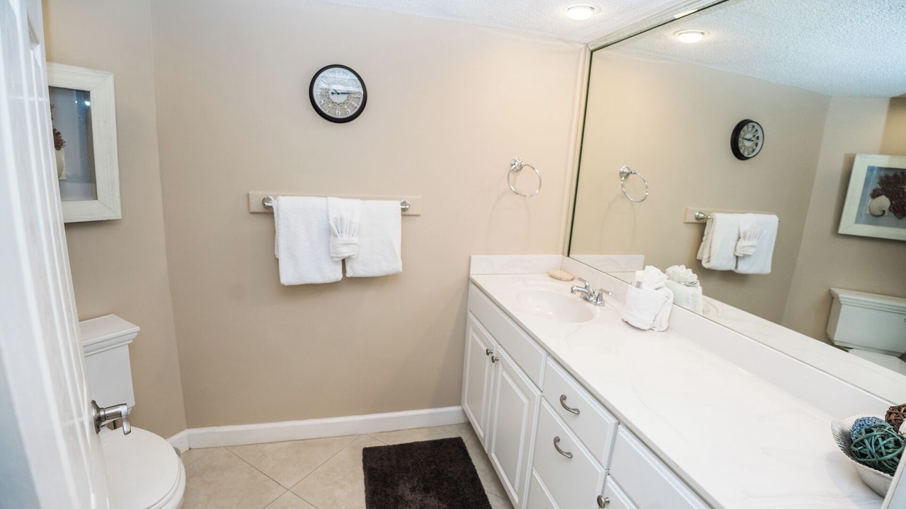 Photo of Bathroom in Gulf Lagoon Beach