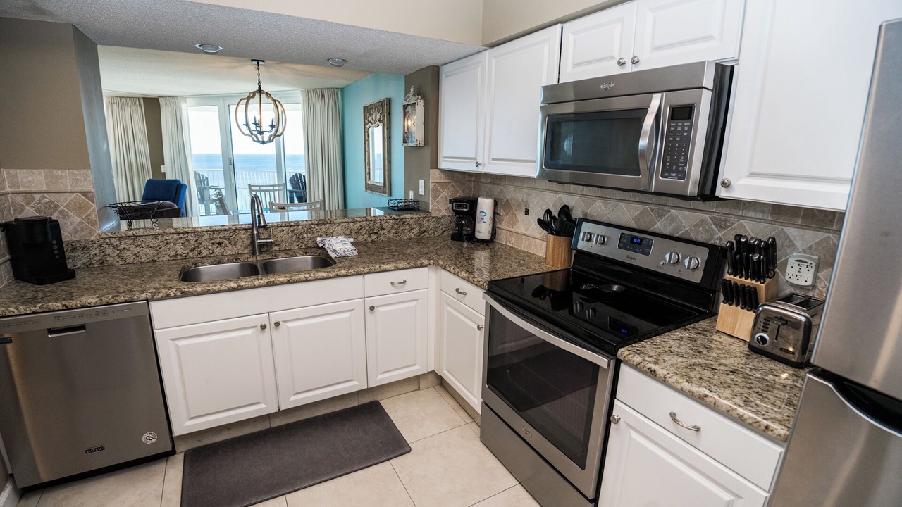Photo of Kitchen in Gulf Lagoon Beach