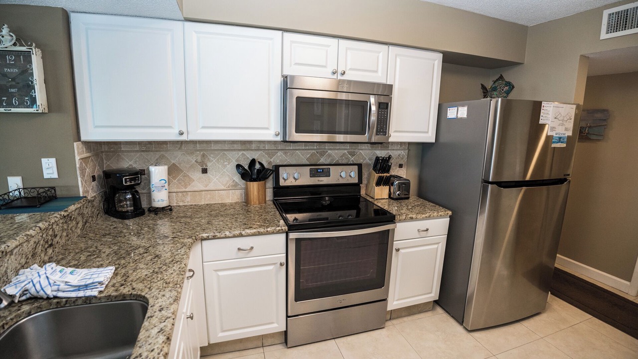 Photo of Kitchen in Gulf Lagoon Beach