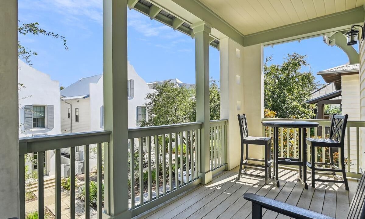 Photo of Patio Balcony in Rosemary Beach