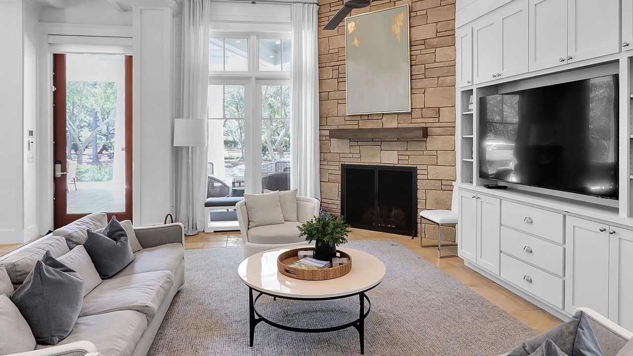 Photo of Livingroom in Watercolor