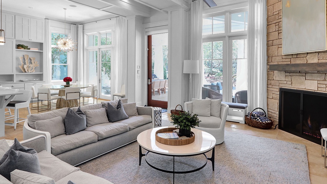 Photo of Livingroom in Watercolor