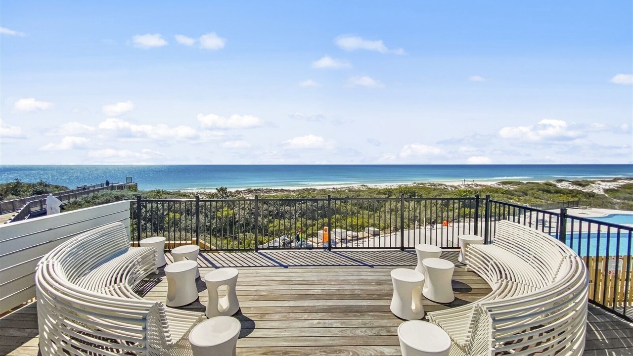 Photo of Patio Balcony in Watercolor