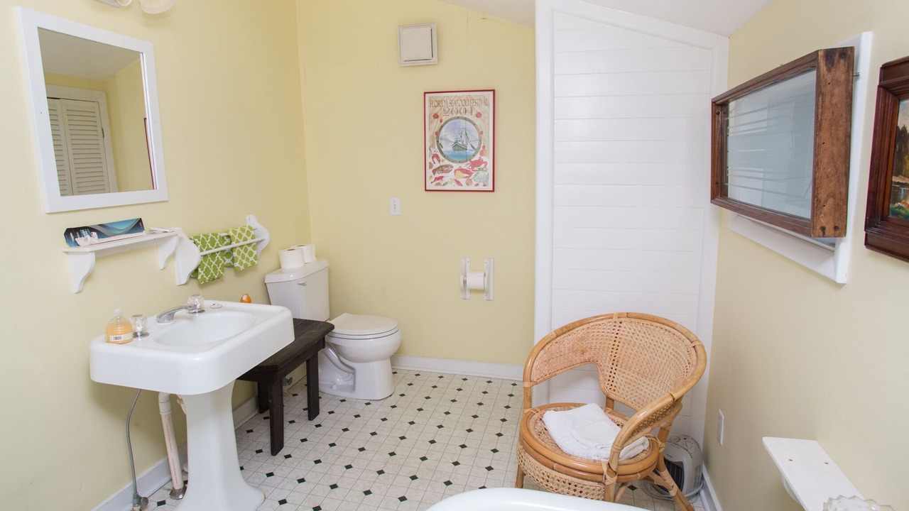 Photo of Bathroom in Historic Downtown Apalachicola