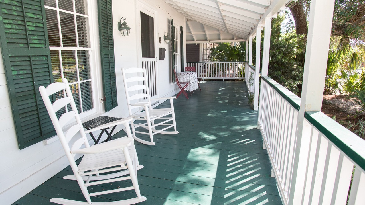 Photo of Patio Balcony in Historic Downtown Apalachicola