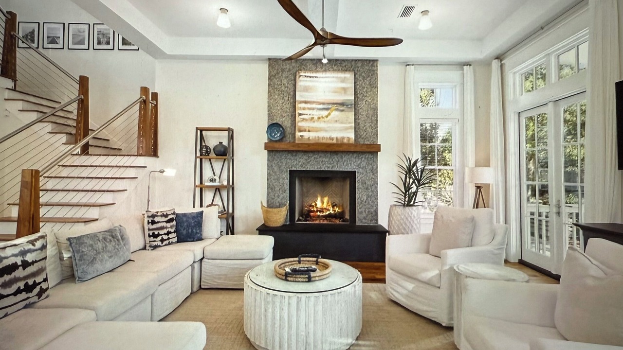 Photo of Livingroom in Watercolor