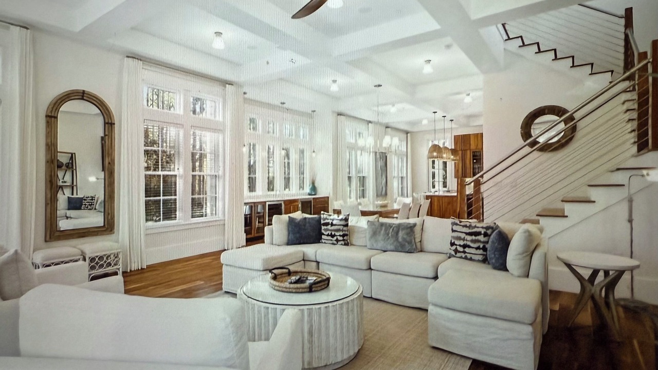 Photo of Livingroom in Watercolor