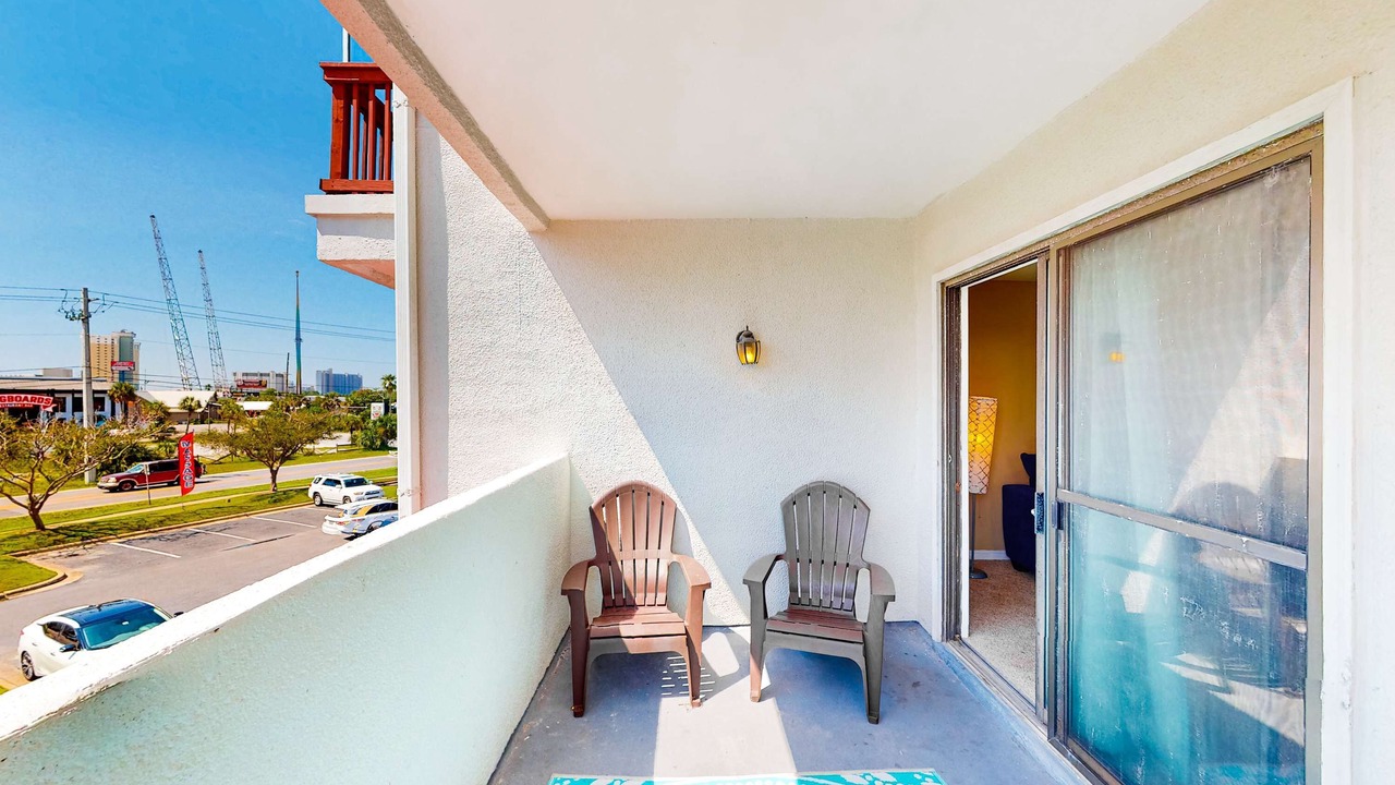 Photo of Patio Balcony in Gulf Lagoon Beach