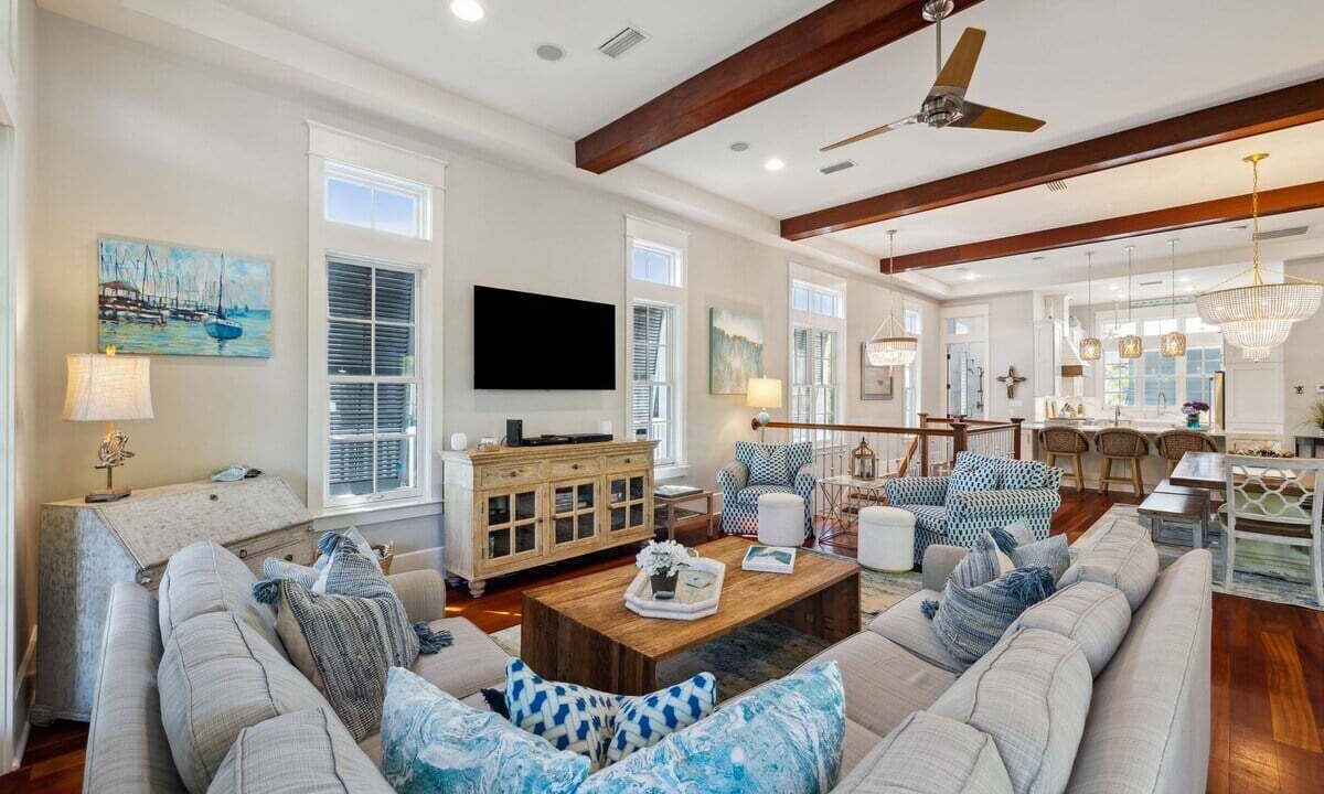 Photo of Livingroom in Watercolor