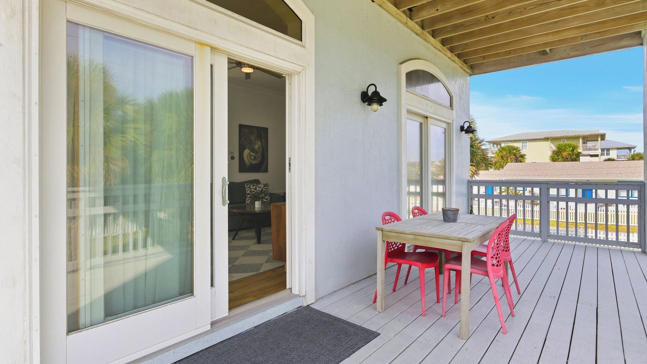 Photo of Patio Balcony in Vilano Beach