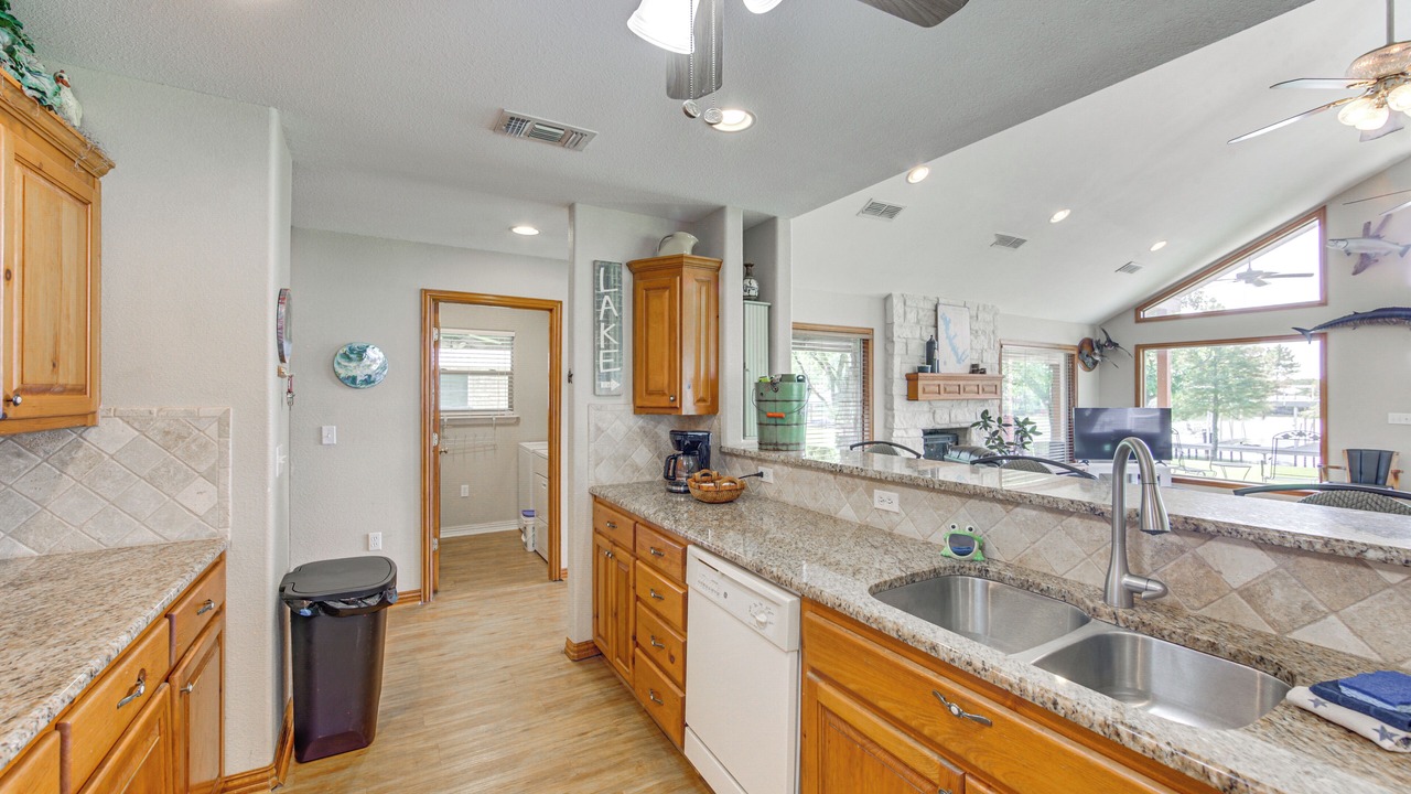 Photo of Kitchen in Log Cabin