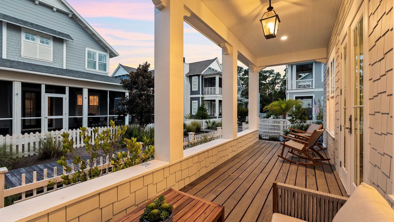 Photo of Patio Balcony in WaterSound West Beach